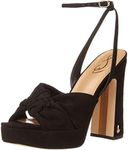 Sam Edelman Women's Kristen Platform Sandal, Black, 7.5