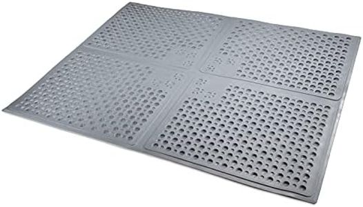 Purr-Fect Paws Cat Litter Mat, Large, Gray
