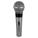 Shure 565SD-LC Classic Dynamic Vocal Microphone with Cardioid Pick-up Pattern, Silent Magnetic On/Off Switch (Lockable), Wind and "Pop" Filter for Vocals, Wire-mesh Front Grille - No Cable Included