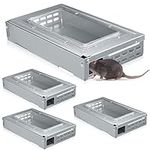 4 Pack Multi Catch Mouse Trap Clear
