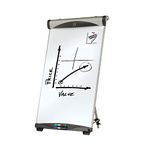 Quartet Euro Magnetic Presentation Easel, Whiteboard/Flipchart, 27-Inch x 39-Inch (EU500E)