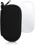 kwmobile Neoprene Case Compatible with Apple Magic Mouse 1/2 - Case for Mouse Soft Pouch Carry Bag - Black