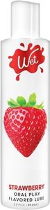 Wet Sexy Strawberry Flavored Lubricant 89 ml