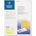 Business Source 1" Fluorescent Laser Labels