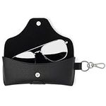 Face Shadow PU Leather Glasses Case