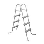 Bestway Flowclear Above Ground Swimming Pool Ladder 42" | Corrosion-Resistant Metal Frame