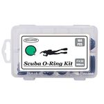 BUSY-CORNER 166 Pieces Scuba O-Ring Kit Scuba Diving Rubber Orings, for Dive Hoses Ring Diving Dive Gear Equipment Scuba Tanks FKM90