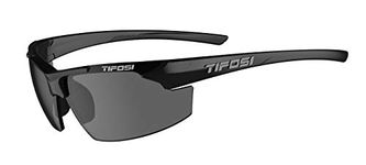 Track Sport Men & Women Sunglasses - Ideal For Baseball, Golf, Pickleball, Running and Tennis - Unisex Sunglasses, Gloss Black (Smoke Lens), Small to Large