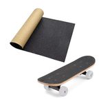 Grip Tape, 48" x 10.2", Skateboard Grip Tape, Griptape, Longboard Grip Tape, Scooter Grip Tape, Griptape Skateboard, Grip Tape for Skateboards (Black)