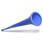 Vuvuzela South African Horn STYLE Plastic Collapsible Blue