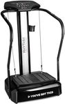Lifepro Vibration Plate Exercise Machine with Handles, Vibrating Plate Exercise Machine, Vibration Platform Machines, Vibration Plate Lymphatic Drainage, Handles Help with Balance
