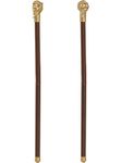 Funidelia | Joker walking stick for men and women Superheroes, DC Comics, Villains - Accessories for adults, fancy dress costumes & props for Halloween, carnival & parties - Brown