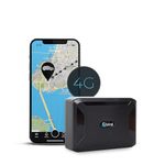 SALIND GPS Magnetic, up to 70 Days Battery - GPS Tracker for Every Vehicle, 4G LTE Car GPS Tracker with Strong Built-in Magnet for Easy Fixation on All Surfaces, Robust & Splash Proof Tracking Device