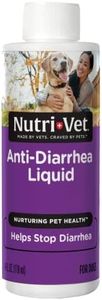 Nutri-Vet Anti-Diarrhea Liquid for Dogs - Helps Sooth Dogs Upset Stomach & Stop Diarrhea - Veterinarian Formulated - 4 oz