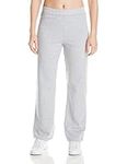 Hanes Women's Open Leg Petite Sweatpants Tracksuit Bottoms, Lightweight Steel, S