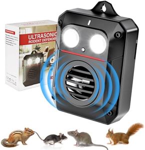 Marderschreck Auto, Katzenschreck Ultraschall Testsieger, Marderabwehr, Marderschreck Dachboden Batterie, Marderschrecker Auto mit Blitzlicht, Mauseschreck für Garage, Dachboden und Garten