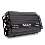 Genius Audio GMX-60.4D Mini Extreme Nano Compact Car Audio Amplifier 4 Channel 1000 Watts Max Class D 2-Ohm Stable with Power Protection System and Bass Boost for Speaker and Woofer Performance