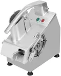 Commercial Multifunctional Vegetable Cutter, Stainless Steel Food Processor with 550W Motor, 6 Interchangeable Blades fo