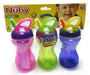 Nuby Flip-it Easy Grip Straw Cup - 