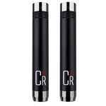 MXL Mics CR21 Small-Diaphragm Instrument Microphones with Transformless Preamp, Pair, Black, Large