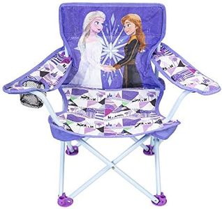 Disney Frozen 2 Kids Camp Chair Foldable Chair with Carry Bag