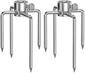 Onlyfire 6004 Grill Rotisserie Meat Forks(1-Pair)- Fits 5/16 Inch Square Spit Rods