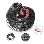 AlltoAuto Winch Rope with Hook, 3/8