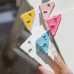 Wolpin (Set of 5 Pcs) Paper Clips for Books Bookmarks, Binder Clip Clamp for Paper Office, Home, School Colorful