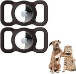 [2 Pack] LiZHi Case Compatible for Air Tag,Apple Airtag Dog Collar GPS Tracking Dog Cat Pet Loop Airtags Accessories, Protective Anti-Scratch Anti-Lost Cover Compatible with Air Tag Holder