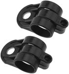 2pcs Trimmer Brushcutter Harness Hook Clip 26mm Shaft for Side Mount Brush Cutters And Lawn Mowers Plastic Hook Bracket Yard Garden Power Tools Accessories