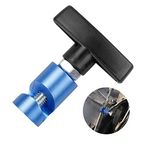 TSUGAMI Lift Support Clamp, Hood Strut Fixing Clamps with Brass Core, Shock Prop Strut Stopper Retainer for Car Hood, Spark Plug Gap Gauge Tool, Universal Automotive Accessories (Blue)