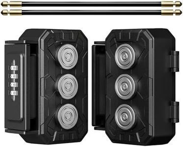 2pack Magnetic Key Box,Magnetic Key Holder For Under car,Magnetic Key Cabinets,Key Holder Magnetic,Hide a Key Magnetic Holder,Waterproof Magnetic Key Hider Outdoor