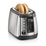 Hamilton Beach 22816 Slice Toaster with Keep Warm, Bagel, Defrost Settings