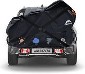 MAIZOA Bicycle cover for transportation, outdoor storage of 2 bicycles, 600D Oxford tear-resistant high-pressure waterproof and sun-proof material, suitable for car and truck transportation,traveling