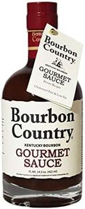 BOURBON COUNTRY GOURMET SAUCE | Marinade, Stir, Fry & Cook | Nappe Consistency | Fish & Steak Sauce | 14.3 Oz.