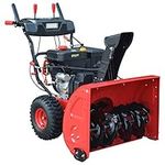 TECHPO Home & Garden - Two-Stage Snow Blower Electric/Manual Start 11 HP 302 cc