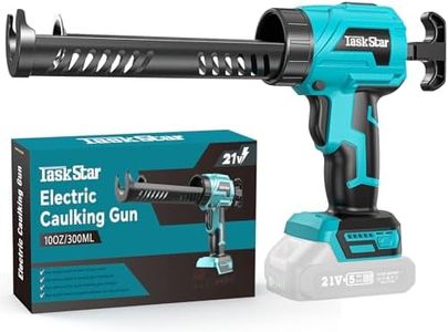TaskStar Kartuschenpresse-Akku Kompatibel mit Makita Batterie 18V, Kartuschenpistole Elektrisch mit 4 einstellbaren Geschwindigkeiten, Silikonspritze Akku profi für 300 ml-Kartuschen (Ohne Akku)