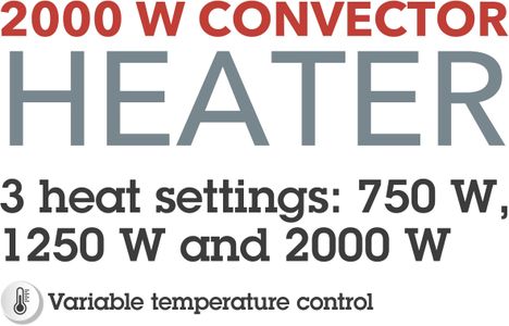 Beldray Oscillating Halogen Heater – Portable Electric Room Heater