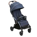 CHICCO Goody XPlus Stroller, Pram for 0-4 Years, Easy One-Hand Folding, Big Wheels with Shock Absorbers, 4 Position Adjustable Backrest, Wide and Comfortable Seat- up to 22KG- Radiant Blue