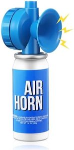 Saillong 1 Pack 1.4oz Marine Boat Air Horn, Loud Air Horns for Safety, Mini Small Blow Fog Bear Horn, Meet Coast Guard, Emergency Use for Marine Boating Sporting Events Outdoor Alarm