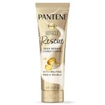 Pantene Pro-V Miracle Rescue Deep Repair Conditioner with Melting Pro-V Pearls, transforms hair, softens, repairs from the inside, 237 mL