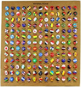 Push Pins for Cork Board, 291 pcs National Flag Decorative Push Pins Steel Push Pins to Hnow The National Flags of Different Countries for School Home Office
