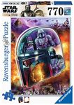 Ravensburger Star Wars The Mandalorian: Helmet 770 Piece Large Format Jigsaw Puzzle for Adults - 16917 - Every Piece is Unique, Softclick Technology Means Pieces Fit Together Perfectly