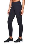 Avalanche Women's Hiking Legging with Zipper Pocket Buttery Soft Workout Legging, Black, X-Small