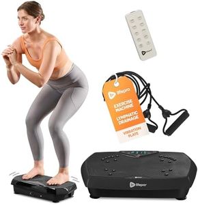 Lifepro Vibration Plate Exercise Machine with Magnetic Acupoints, Whole Full Body Vibration Platform Machine for Beginners & Recovery, Vibration Plate for Lymphatic Drainage, Full Body Workout Machine