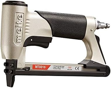 meite MT8016 Pneumatic Upholstery Stapler, Air Staple Gun, 21 Gauge Type 80/6 to 16 mm Lightweight Upholstery Air Stapler for DIY, Decoration, Funiture and Woodworking