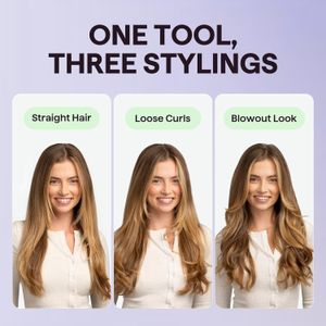 Wavytalk 38mm Thermal Hair Brush – Rose Gold Styling Tool