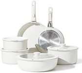 CAROTE 12pcs Pots and Pans Set, Non