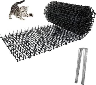 Yukiyi 200 x 28 cm Pic Anti Chat Repousse Tapis Anti Chien avec Epine,Barriere Exterieur, Tapis Répulsif Chat Puissant