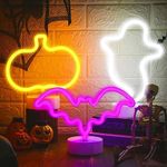 VIHOSE 3 Pcs Neon Light Halloween D